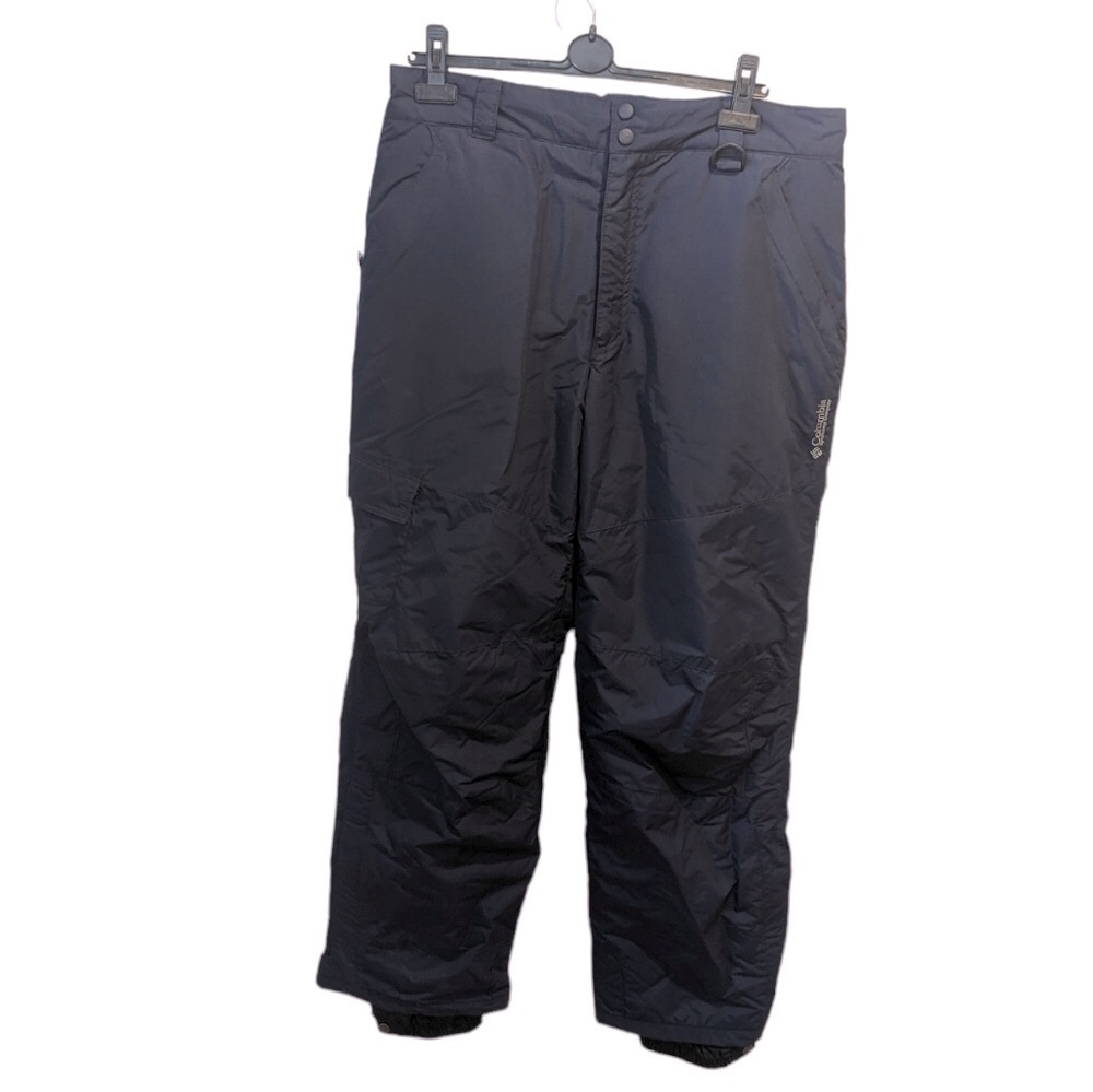 COLUMBIA navy blue snow pants large